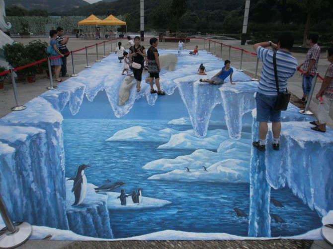 大型3D立体画UV喷绘机的操作流程详解
