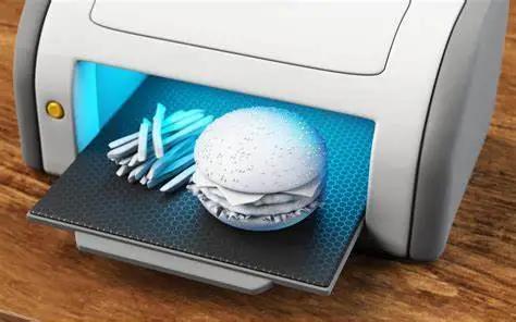 其实,这种3d印刷食品早就见怪不怪了